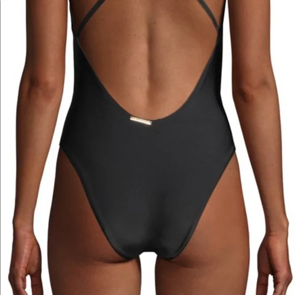 JUICY COUTURE Nailhead Black one piece swimsuit - Picture 11 of 12